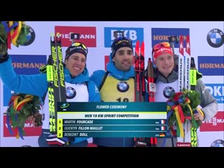 Martin fourcade is going to collect his 80th bunch of flowers here in ruh20! join us for t