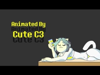 Undertale animation high on tem flakes [music video] temmie