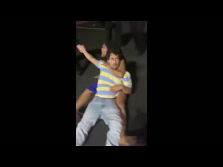 Protestors getting destroyed round 2