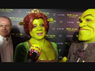 Heidi klum und tom kaulitz schwer verliebt als fiona & shrek