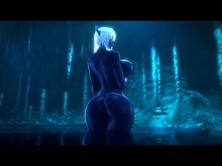 Dark elf big boobs; big tits; big ass; elf; 3d sex porno hentai; [original; anime] (hentai)