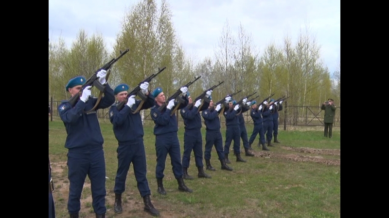 Воинский салют защитникам ржева