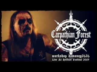 Carpathian forest live at hellfest festival 2019