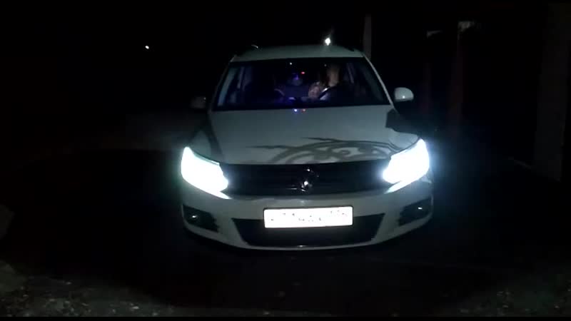 Тюнинг оптика volkswagen tiguan