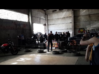 Open air №3 party in a hangar in the country (sedoy будни) (печора )