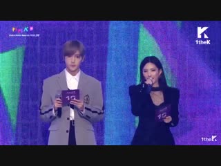 181201 soyeon as mc at mma2018
