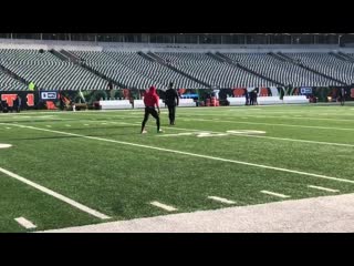 Brady daps up edelman on the way to the bench patriots @nflnetwork