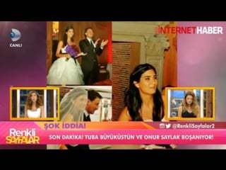Tuba büyüküstün ve onur saylak boşanıyor! videosu