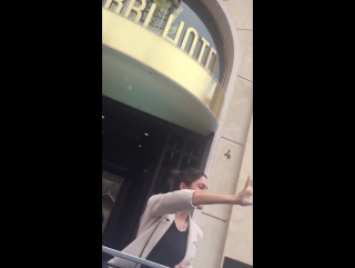 Tini saludo fans en verona, italia 11 09 2015