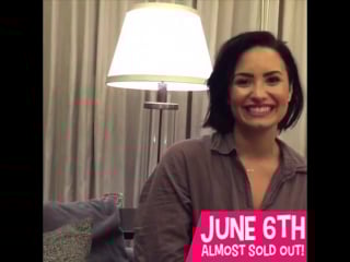 Demi lovato can't wait to see you at #digifestnyc on june 6th at citi field!