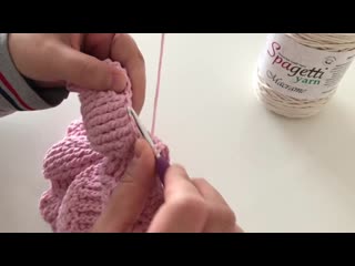 Часть 4 makrome ipten tığ i̇şi örgü yaprak modelli çanta yapımı part 4 (720p)