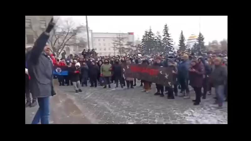 Протестная активность начинает плавно передвигаться с востока на запад страны 2 часть