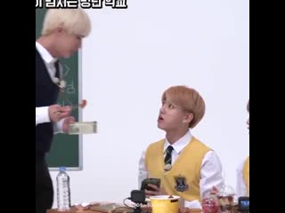 Hhh jungkook so used to his hyung feeding him he swallowed his food fast thinking jin is going to feed him the shrimp jinkook k