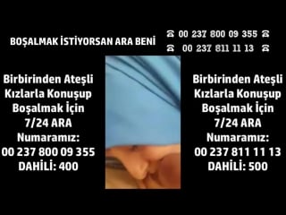 Türbanlı kız sevgilisine sakso çekiyor