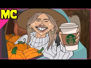 Pumpkin spice white woman season