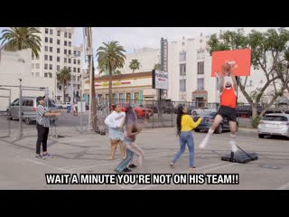 Bigdawstv playing strangers in basketball for parking spots! (12 04 2018)