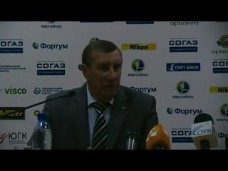 Пресс конференция тренеров после матча «трактор» «салават юлаев»