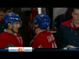 Tori krug vs brendan gallagher (boston montreal 13 12 16 )