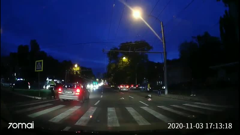 В кишинёве сбили девушку