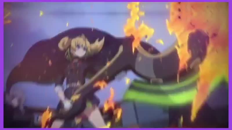 「owari no seraph」 shinoa hiiragi &amp; mitsuba sangu