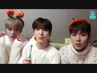 [181025] special mc on m!countdown (kihyun, minhyuk, shownu) @ v app