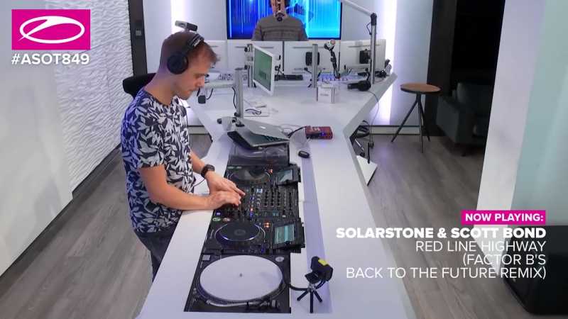Solarstone scott bond red line highway [#asot849}