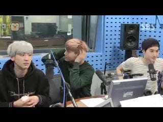 [full] 📹 150615 exo kai, suho, chanyeol @ sbs r power fm kim changryeol’s old school