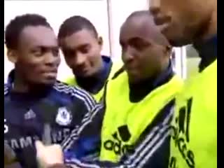 This will forever be one of my favourite chelsea interviews essien, kalou, makelele, diarra, drogba