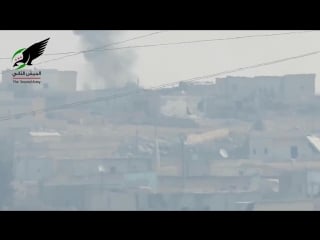 Сирия 16 01 2018 поражение танка саа из птрк конкурс боевиками сса на севере провинции хама