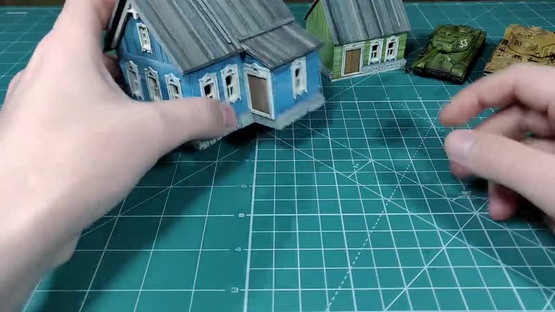 Диорама танковый бой в деревне малиново танки тигр против т 34 diorama tank bat