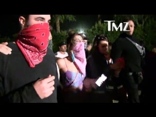 Victoria's secret angel tpornr hill carried off coachella grounds totally out of it