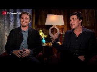 Interview garrett hedlund finn wittrock unbroken