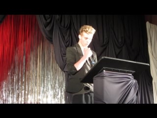 Grabbys 2013 grabby awards cocky boy max ryder presents awards mr pam jake