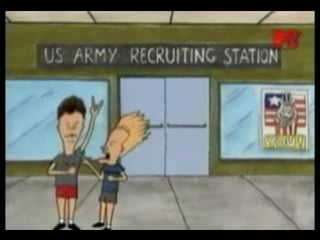 The kiss and beavis and butthead