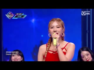 Oh hayoung don`t make me laugh @ m! countdown 190822