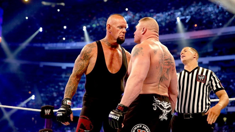 Wrestlemania 30 the undertaker vs brock lesnar