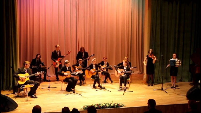 Guantanamera ансамбль гитаристов