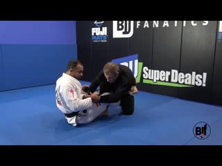 Romulo barral spider guard transition to x under sweep