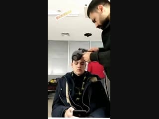 Atakanın saçını böyle kubbe haline getiriyolarmış ️ atakanhoşgören