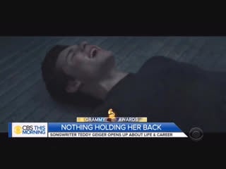 Cbs this morning teddy geiger talking about grammy and herself, 2019