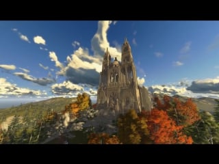 Gelart gelik gothic classic architecture one 3d art