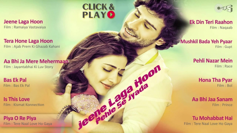 Jeene laga hoon pehle se jyada best love songs audio jukebox full songs non stop