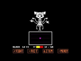 Undertale muffet boss fight