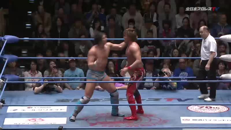 Jake lee vs kento miyahara (ajpw champion carnival 2019 tag 18)
