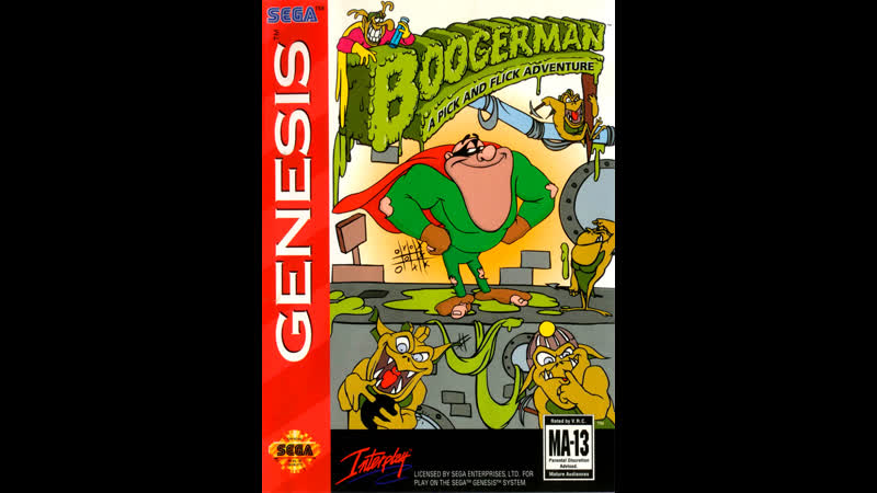 Boogerman a pick and flick adventure (smd) играет gamer
