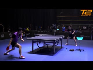 Ma long and fan zhendong training | t2 diamond 2019