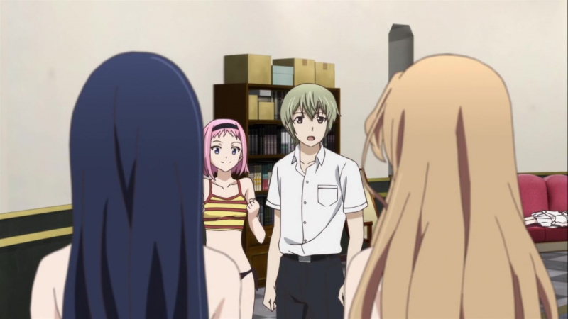 Gokukoku no brynhildr / брунгильда во тьме 7 серия (mvo)