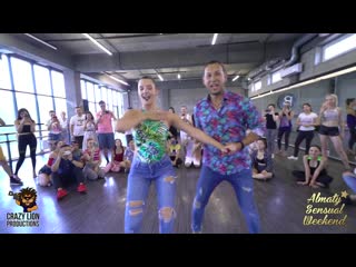 Azael & m angeles [ calma ] @ almaty sensual weekend 2019