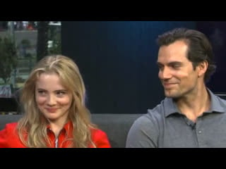 Freya allan and henry cavill