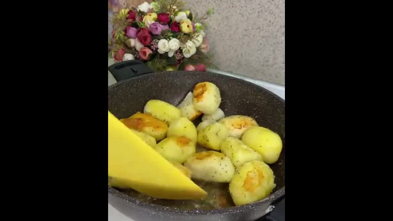 Картошка усная для ужина, так же можно как гарнир подать 🤤